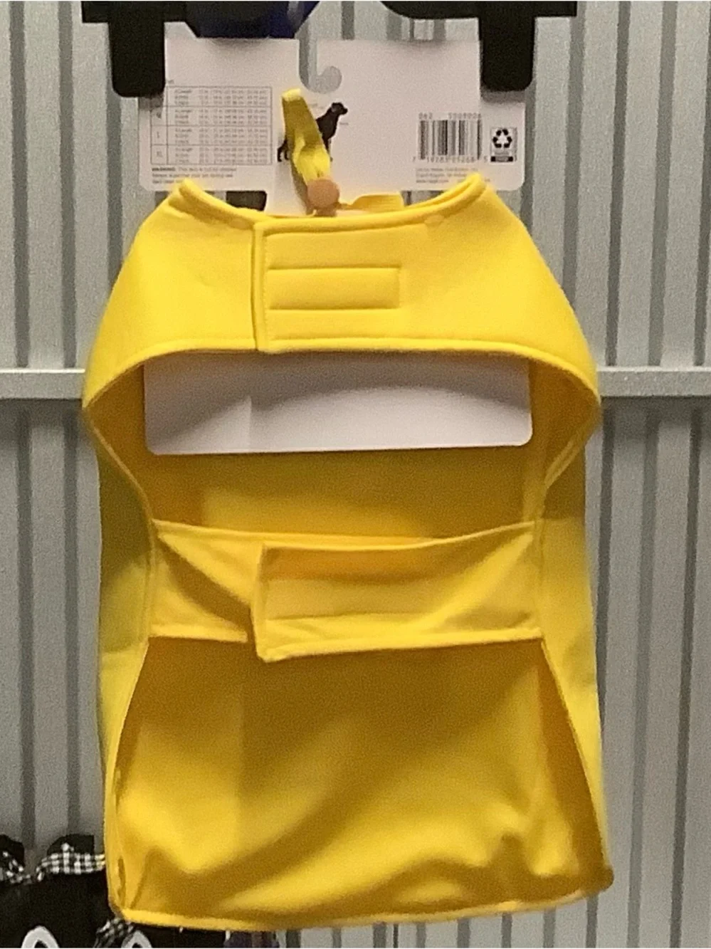 Yellow Mustard Pet Costume for Dogs size medium